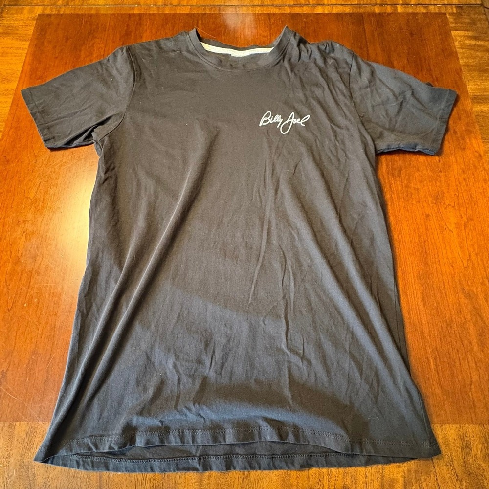 Billy Joel 100th Madison Square Garden 2024 Concert Black T Shirt Size Medium - Picture 1 of 5